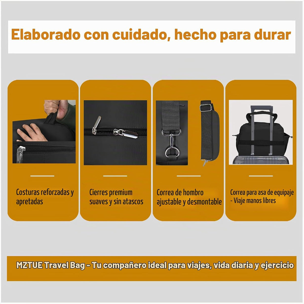 MZTUE Bolso mediano para pañales, bolso de hombro y cruzado para mamá