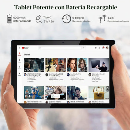 IWEGGO Tablet Android 15, 10 pulgadas 18 GB RAM+128 GB ROM\/2TB tab...