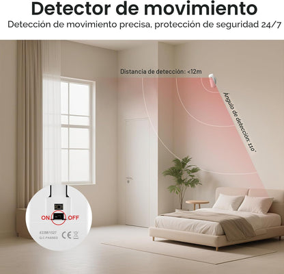 Sistema de alarma para seguridad del hogar, WiFi+4G, alertas instan...