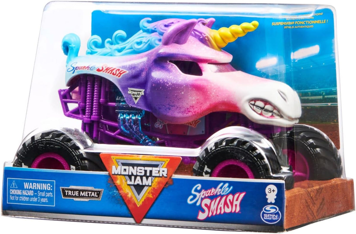 Monster Jam, Monster Truck oficial de Sparkle Smash, vehículo colec...