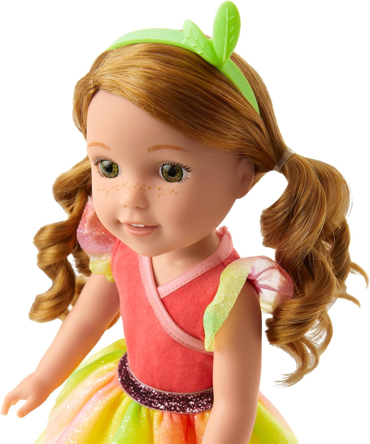 American Girl WellieWishers - Muñeca Willa de 14.5 pulgadas con leo...