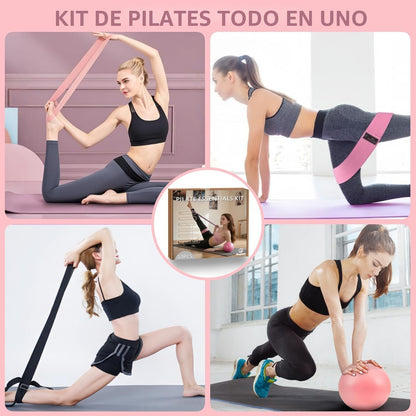 Nuplot Kit esencial de yoga y pilates para mujer, kit de pilates Be...