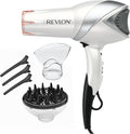 REVLON Secador de pelo iónico por infrarrojos con difusor y concent...