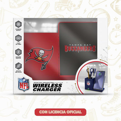 SOAR Soporte de carga inalámbrico unisex NFL y organizador de escri...