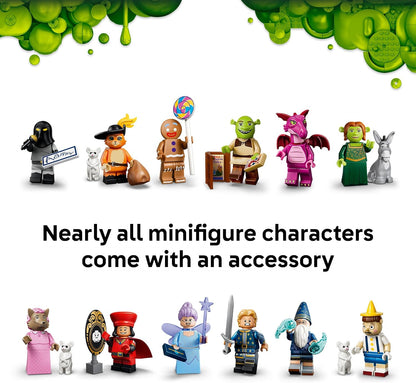LEGO Minifiguras Serie Shrek 66815 Paquete de 6 | Juego de caja mis...