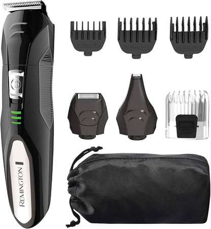 Remington Kit de aseo todo en uno, alimentado por litio, juego de 8...