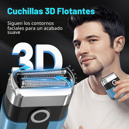 LYRSLF Afeitadoras eléctricas de aluminio para hombres: Mini afeita...