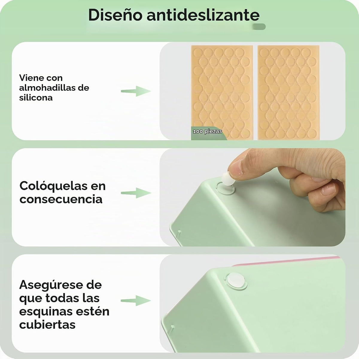 Vtopmart Paquete de 25 organizadores de cajones de plástico con | O...