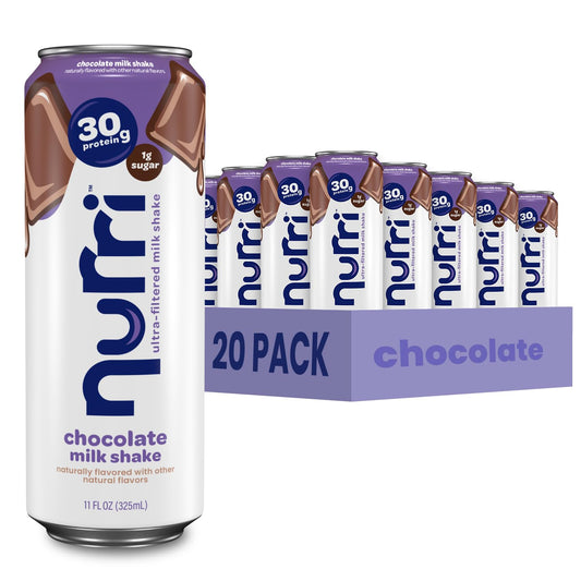 Nurri - Batido de leche ultra filtrado de 1.06 oz de proteína, choc...