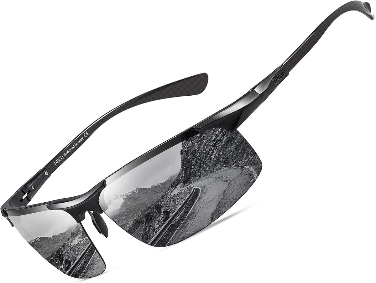 DUCO - Gafas de sol polarizadas para hombre, para deportes, pesca,...