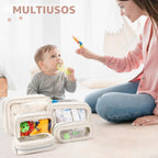 YOPCDJ Juego de 5 bolsas organizadoras para pañales, bolsa de aseo...