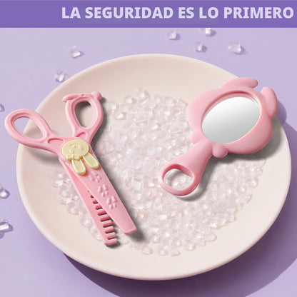 16 piezas de juguetes para perros robot para niñas, juguetes para n...