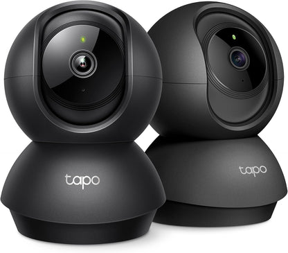 Cámara de seguridad Tapo 2K Pan Tilt para monitor de bebé, cámara p...