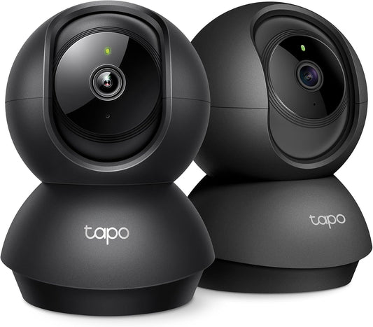 Cámara de seguridad Tapo 2K Pan Tilt para monitor de bebé, cámara p...