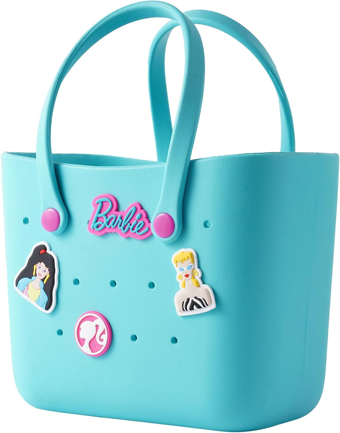 MINISO - Bolsa de mano Barbie, bolsa impermeable de goma pequeña |...