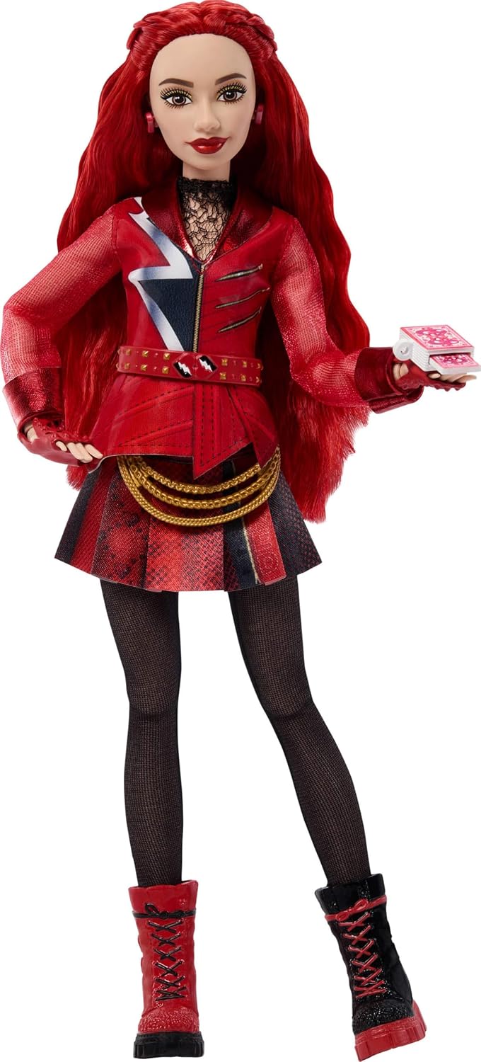 Mattel Disney Descendants: Wicked Wonderland, muñeca roja, hija de...