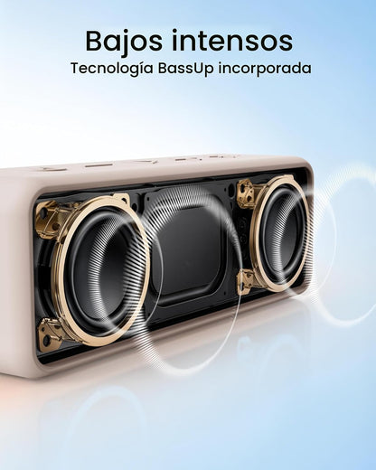 Anker Soundcore 2 Altavoz Bluetooth portátil, 24 horas de reproducc...