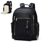 miss fong Mochila para pañales - Bolsa de pañales para mamá y papá...