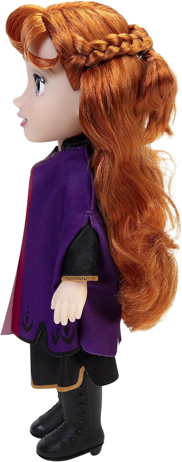 Disney Frozen 2 Muñeca de viaje Anna, 14 pulgadas de alto