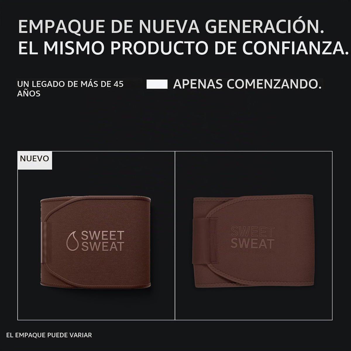 Sweet Sweat - Faja reductora de cintura de la serie Toned - Cinturó...