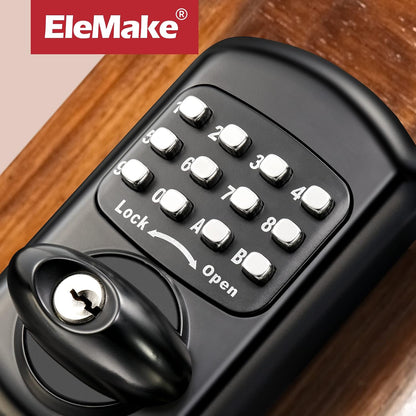 Cerradura de puerta digital y mecánica para teclado de entrada sin...