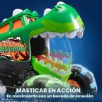 JOYIN - Paquete de 3 camiones monstruos de juguete, autos iluminado...