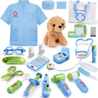 Meland Kit médico para niño con cachorro, juguete de simulación de...