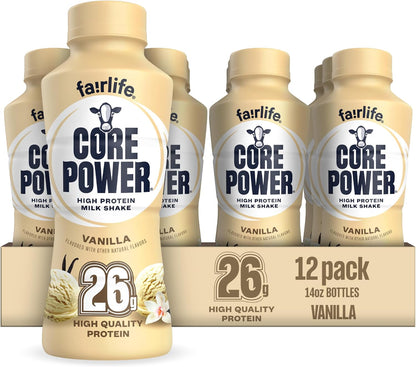 Core Power Fairlife - Batidos de leche de proteína de 0.92 oz, list...