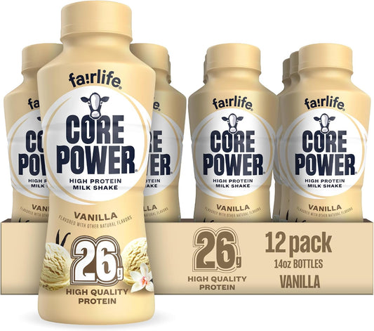 Core Power Fairlife - Batidos de leche de proteína de 0.92 oz, list...