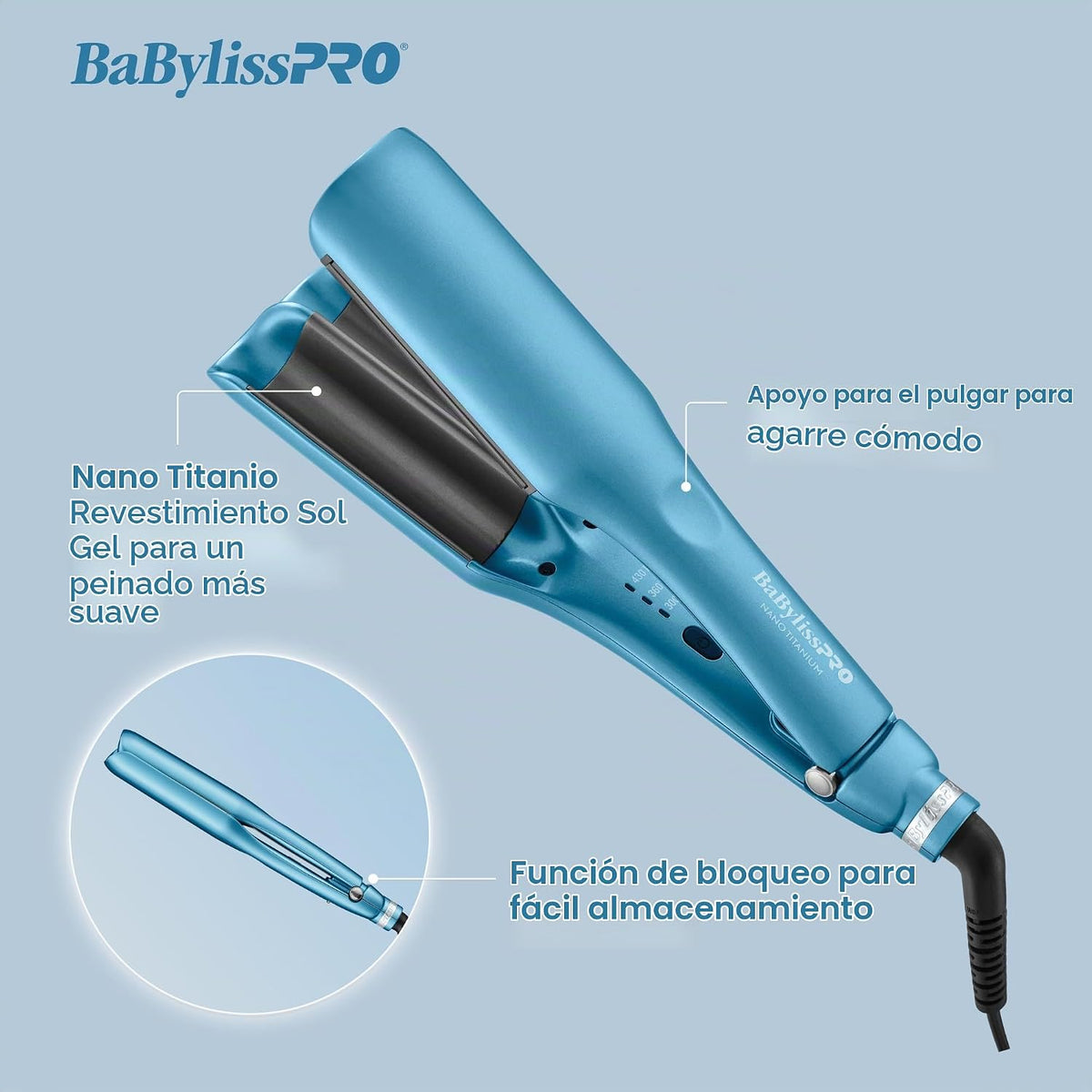 LAS HERRAMIENTAS COMPACTAS BaBylissPRO® Nano Titanium™ ofrecen toda...