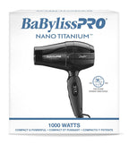 BaBylissPRO Nano titanio Bambino secador compacto