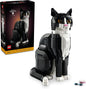 LEGO Ideas Tuxedo Cat - Juegos de construcción para adultos, mayore...