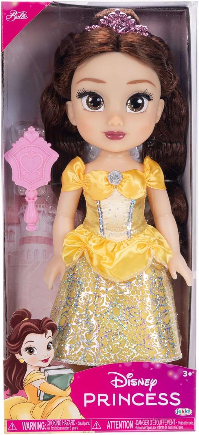 Muñeca Disney Princess My Friend Belle de 14 pulgadas de alto, incl...