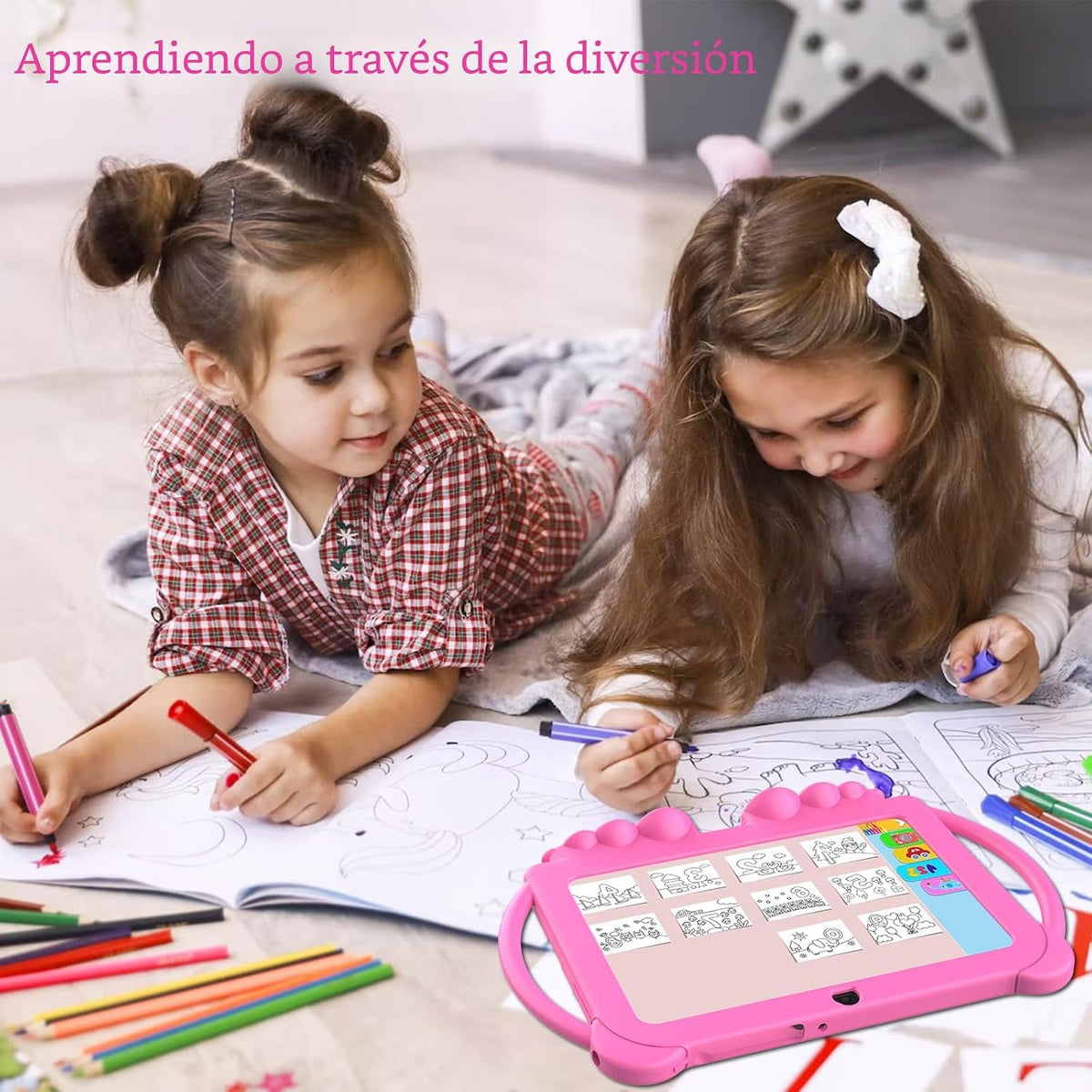 HOTTABLET Tableta para niños Android de 7 pulgadas, 4 GB de RAM 32...