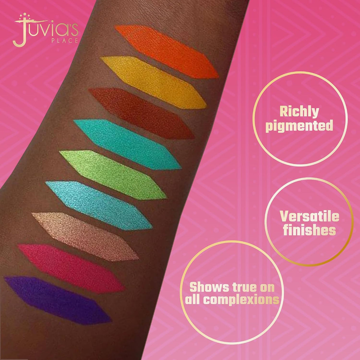 Juvia's Place The Zulu Palette - Paleta de sombras de ojos arco...