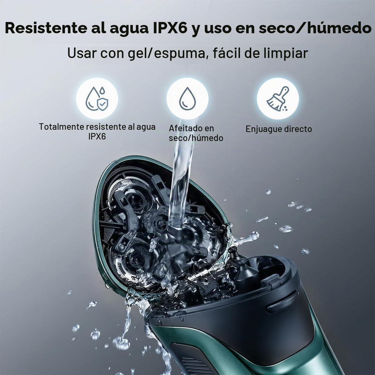 Ordele Maquinilla de afeitar eléctrica para hombres, afeitadora elé...