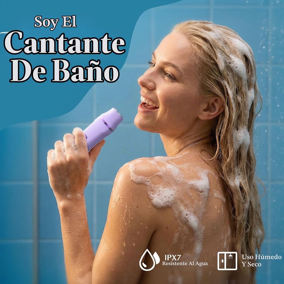 Risina Recortadora de bikini 2 en 1 para mujer, maquinilla de afeit...