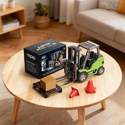 TOPMVP 1\/64 MINI RC Carretilla Elevadora Juguetes, Camión de Ingen...