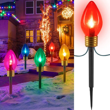 Cadena de luces para patio al aire libre, 48 pies, resistente a la...
