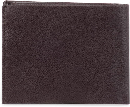 Calvin Klein Billetera plegable minimalista de piel RFID para hombr...