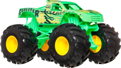 Hot Wheels Monster Trucks, camión monstruo de gran tamaño, camión d...