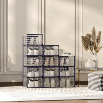 Kuject Cajas de almacenamiento de zapatos grandes, 12 unidades | Es...