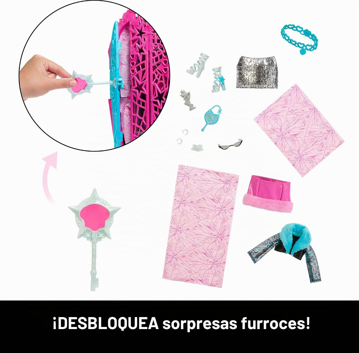Set de muñeca Catty Noir de Skulltimate Secrets de Monster High y a...