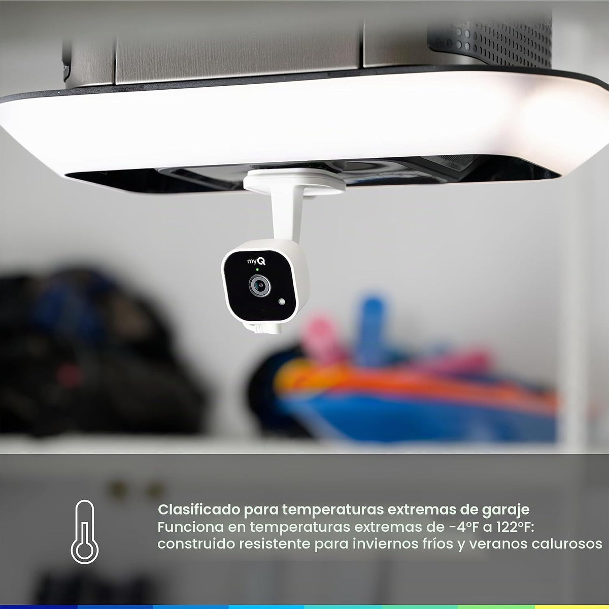 myQ - Cámara enchufable para garaje Gen 2 \u2013 Cámara de garaje i...