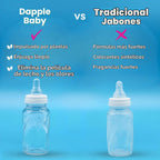 Dapple Bolsa de repuesto para biberones y platos de lavanda para be...
