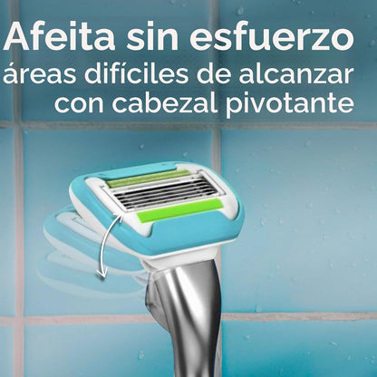 Gillette Venus Maquinilla de afeitar para mujer, extra suave, inclu...