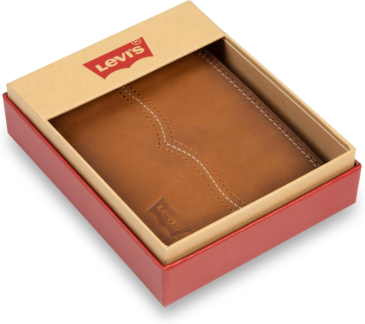 Levi's Cartera compacta para hombre con ranuras para tarjetas y...