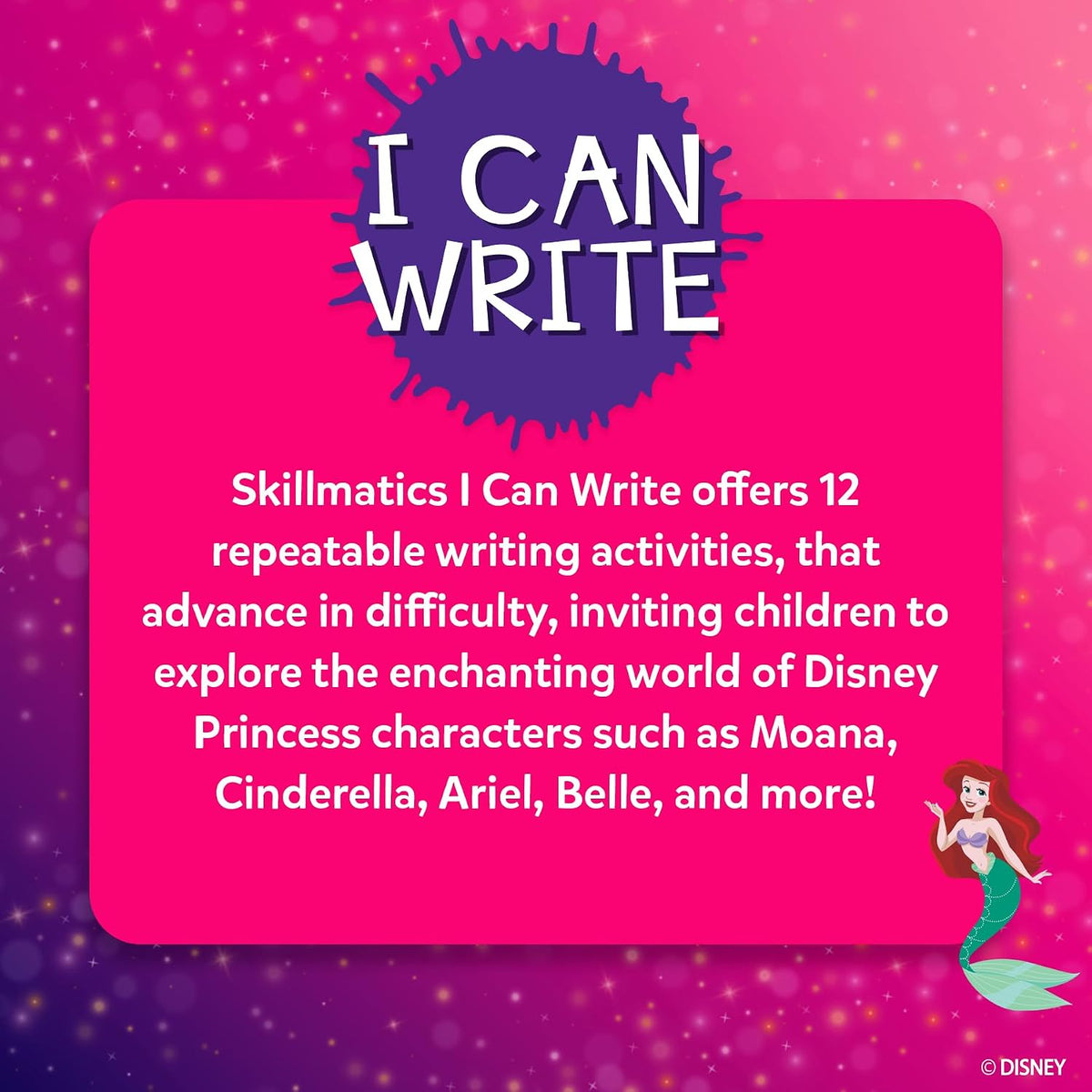 Skillmatics I Can Write - Princesa de Disney, regalo de Navidad par...