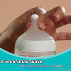 NUK Biberón Perfect Match Natural Transition, 5 oz, paquete de 2 |...