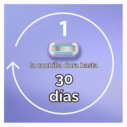 Gillette Venus Maquinilla de afeitar para mujer, contorno extra sua...